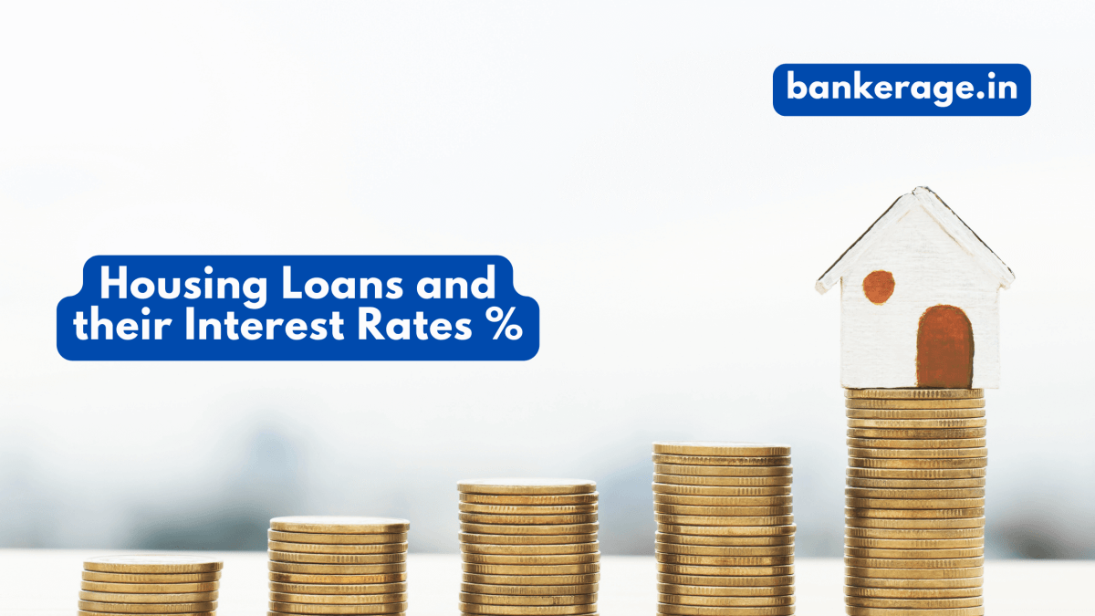Housing Loans and their Interest Rates %
